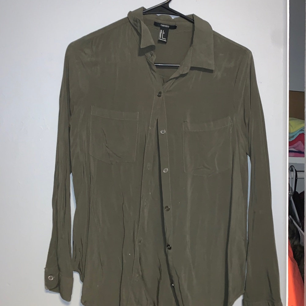 Forever 21 button down shirt
